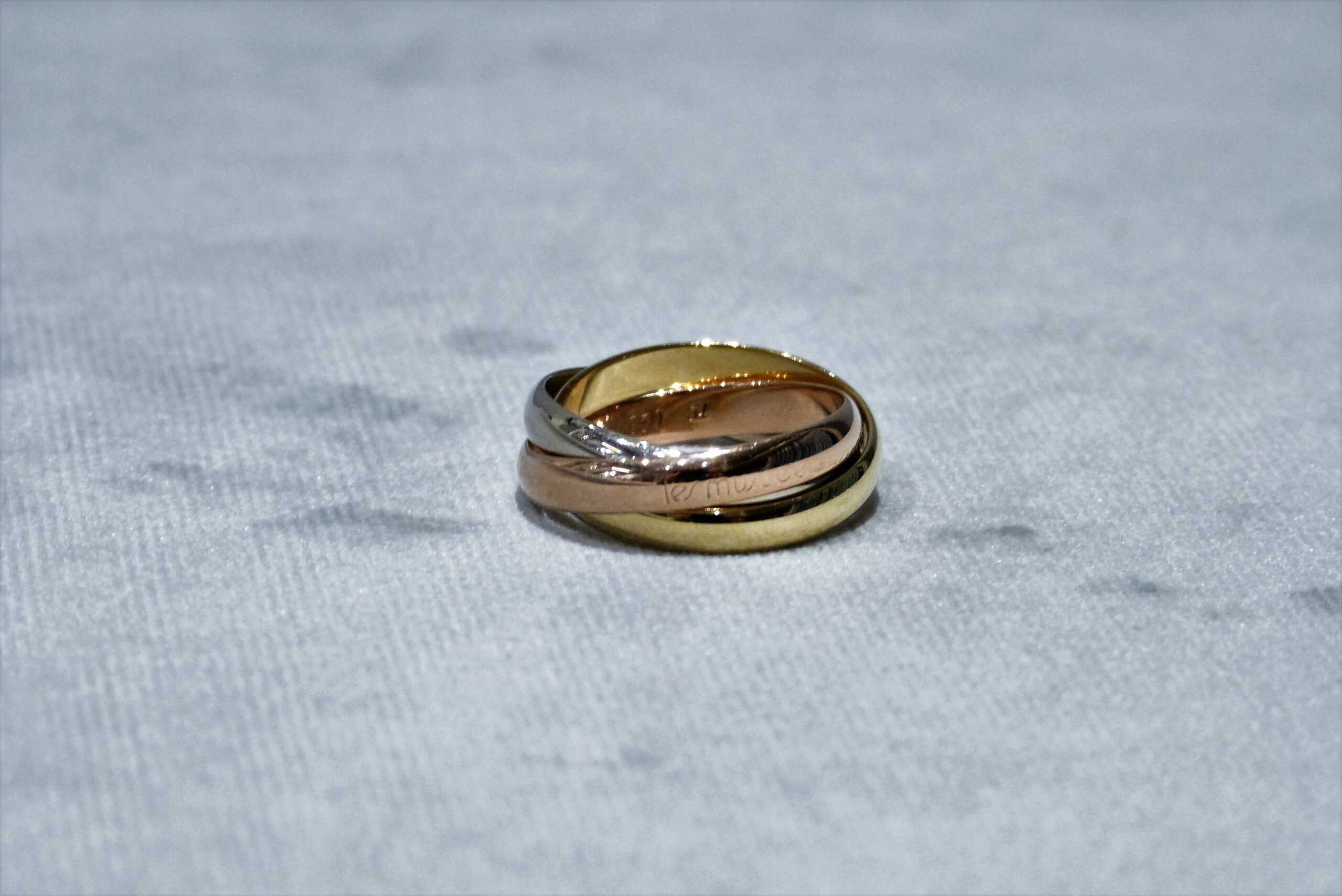 Bague 3 sales ors cartier